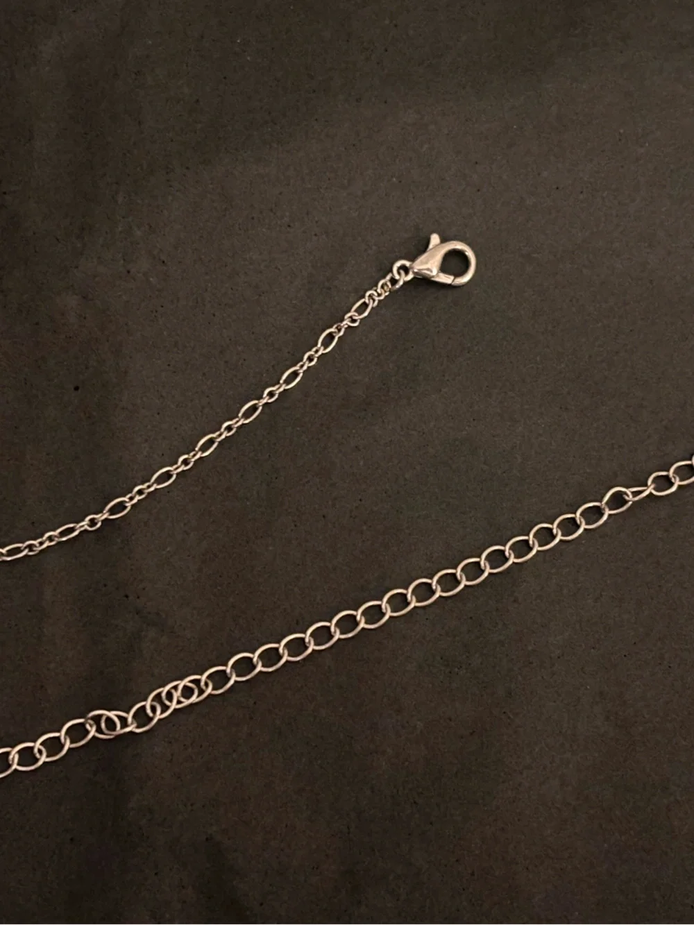 Sterling-Look Antlers Pendant Necklace in Silver